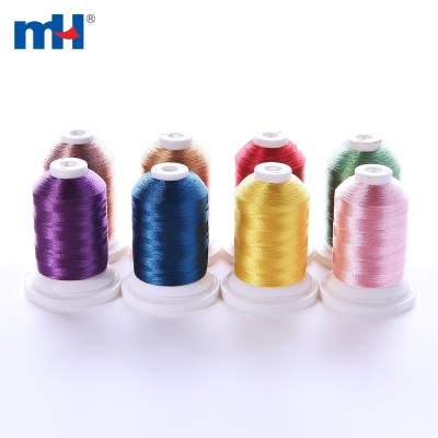 10pcs Color Polyester Embroidery Thread