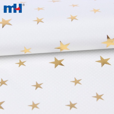 320T Pongee Polyester Coated with TPU Prints