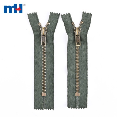5# Closed-end Flame-resistant Metal Zipper
