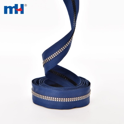 #5 Music Teeth Plastic Zipper Chain