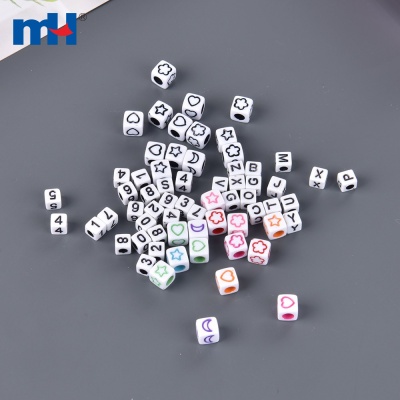 Acrylic Alphabet Letter Beads