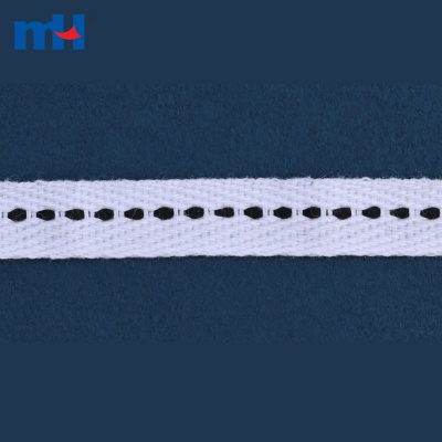 10mm Metallic Cotton Webbing Tape