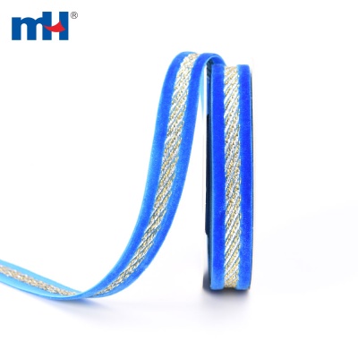 Metallic Velvet Ribbon