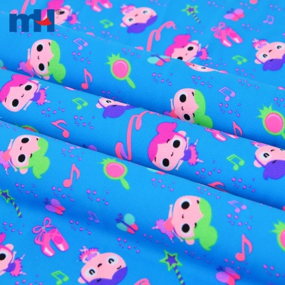 Printed Nylon Spandex Swimwear Fabric