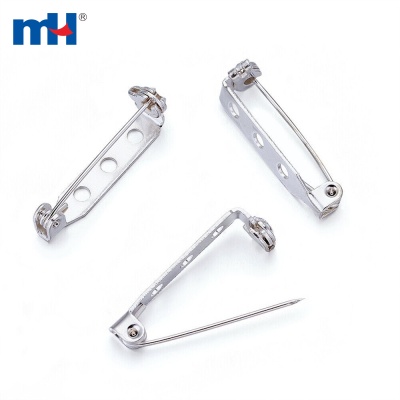 Three Holes Iron Brooch Bar Pins