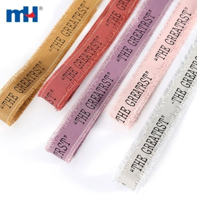 Tassel Edged Woven Ribbon