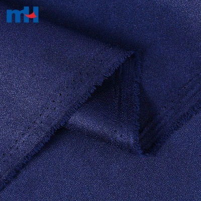 100% Polyester 4 Way Stretch Moss Crepe Fabric