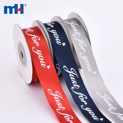25mm Printed Satin Ribbon