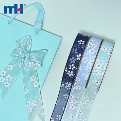 Organza Ribbon for Christmas Gift Handwork