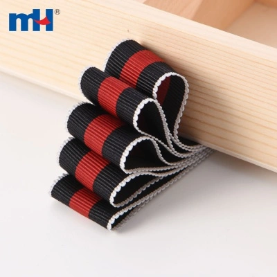 25mm Striped Grosgrain Ribbon for Hats