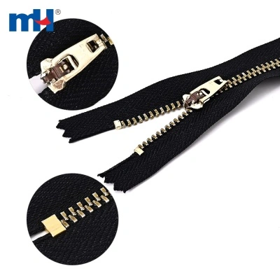 4.5YG Stainless Steel Zipper