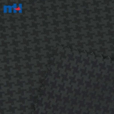 75D T400 Houndstooth Jaquard Jacket Fabric