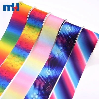 75mm Thermal Transfer Printed Grosgrain Ribbon