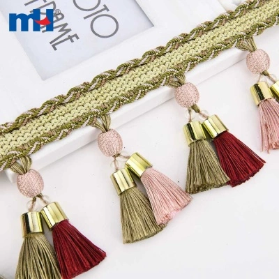 Double Tassel Fringe Trims