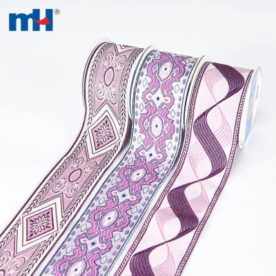 Embroidered Curtain Trim