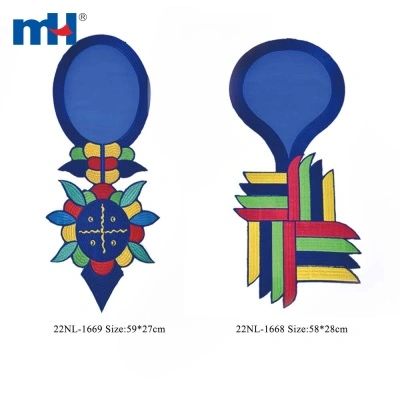 Hotfix Embroidered Lace Collar