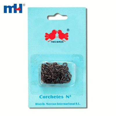 Iron Hook & Eyes in Card