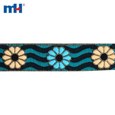 Jacquard Floral Tape Trim