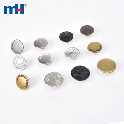 Metal Jeans Buttons