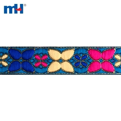 Metallic-edge Jacquard Tape