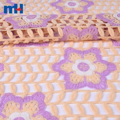 Multicolor Guipure Lace Fabric