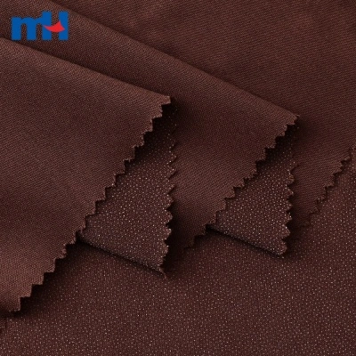 Polyester Double Dot Plain Woven Interlining Fabric with PES
