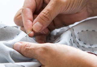 Small Spool of Polyester Sewing Thread Use