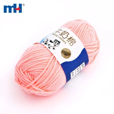Milk Cotton Hand Knitting Yarn